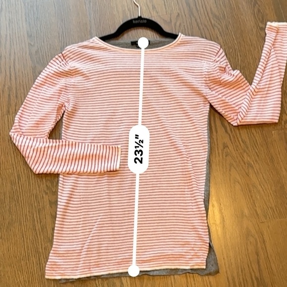 Larne stripped sweater gray and red size large nautical tomato girl G - Picture 7 of 7